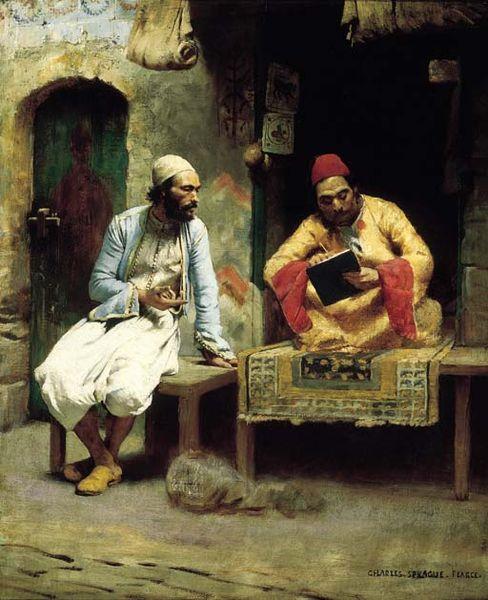 Charles Sprague Pearce The letter oil painting image